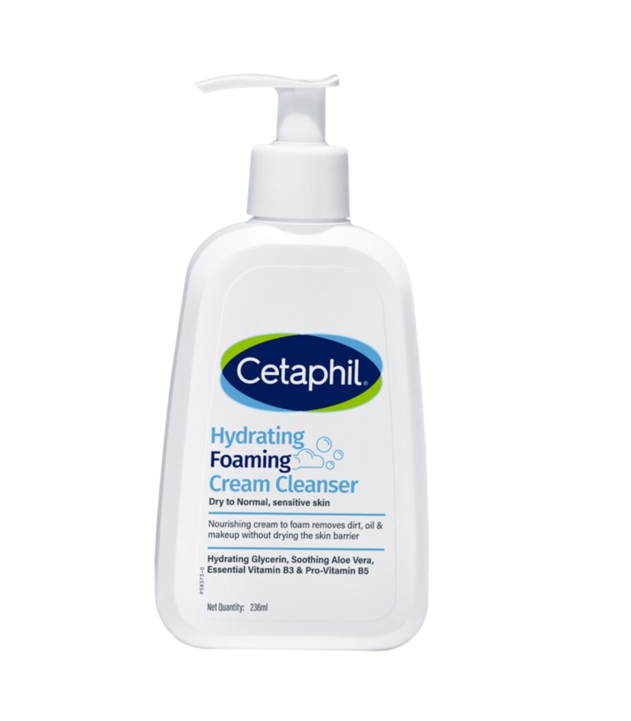 Cetaphil Hydrating Foaming Cream Cleanser 236ml
