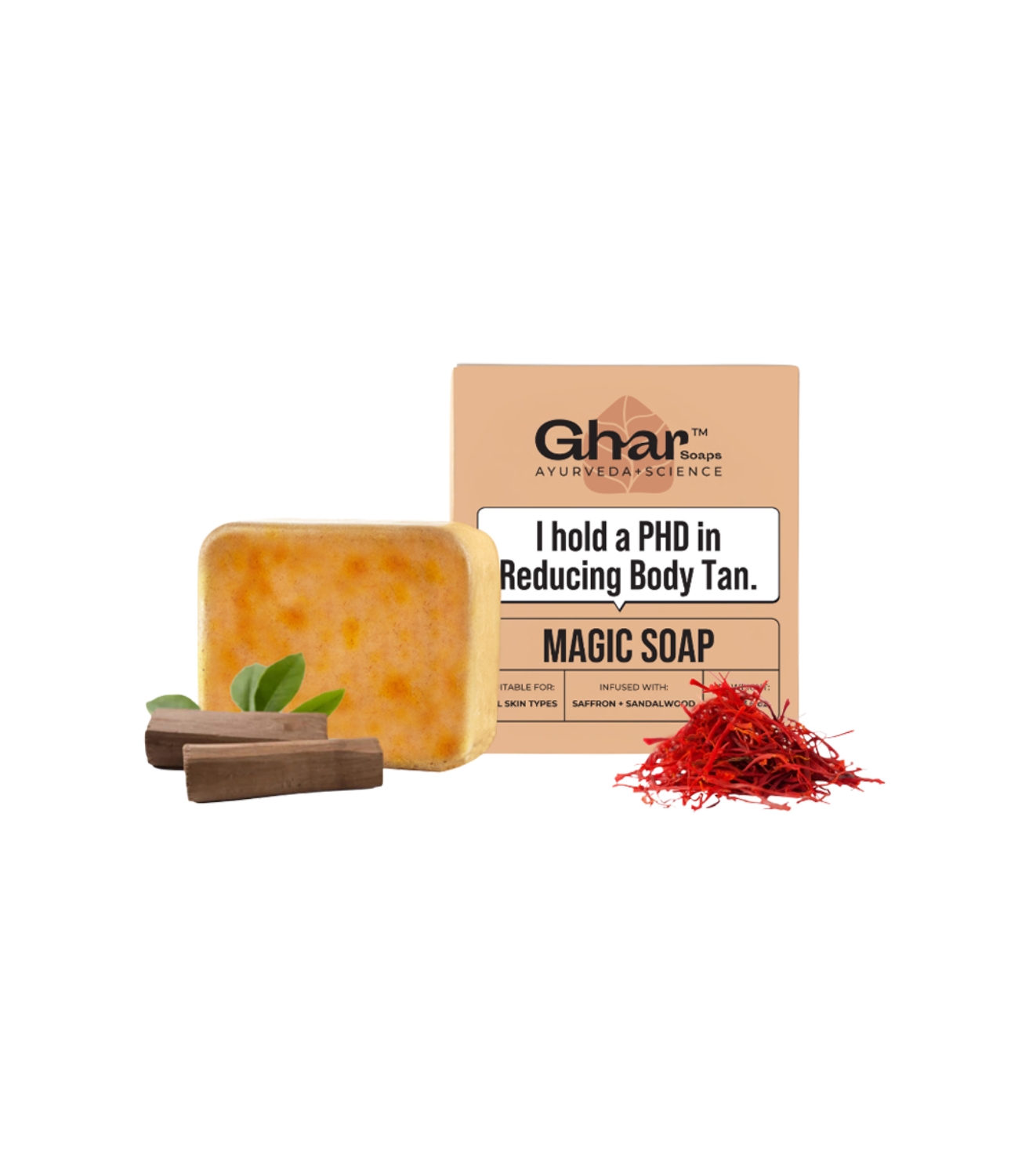 Ghar Magic Soap 100g pack of 1 Ghar Magic Soap 100g pack of 1