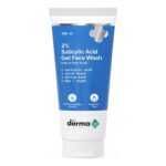 The Derma Co. 2% Salicylic Acid Gel Face Wash For Oily Skin With Salicylic Acid & Witch Hazel Treats Active Acne Unclog Pores Controls Oil - 100ml