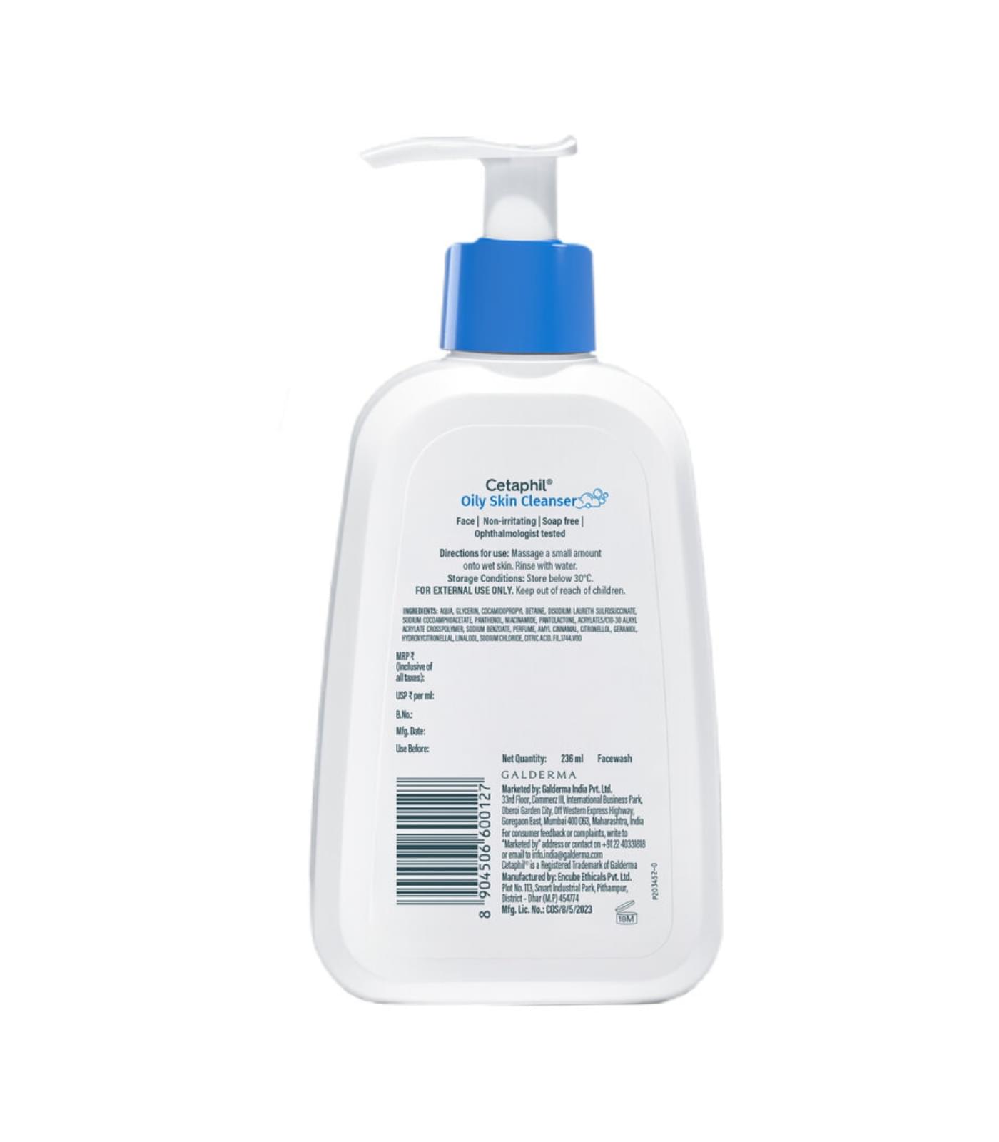 Cetaphil Oily Skin Cleanser - Image 2